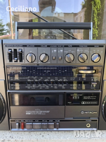 🔥HITACHI TRK-9100E -много добър радиокасетофон!, снимка 7 - Радиокасетофони, транзистори - 56137422