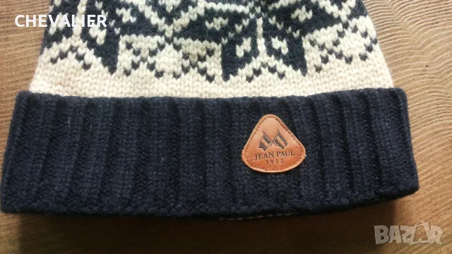 JEAN PAUL 80% WOOL WINTER HAT Размер One Size зимна шапка 80% Вълна 3-65, снимка 2 - Шапки - 48147450