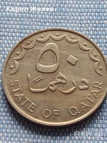 Красива монета Катар рядка за КОЛЕКЦИОНЕРИ 40881, снимка 1 - Нумизматика и бонистика - 42804371