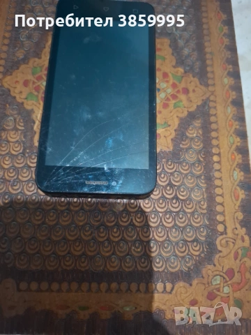 Телефон Lenovo с пукнат дисплей