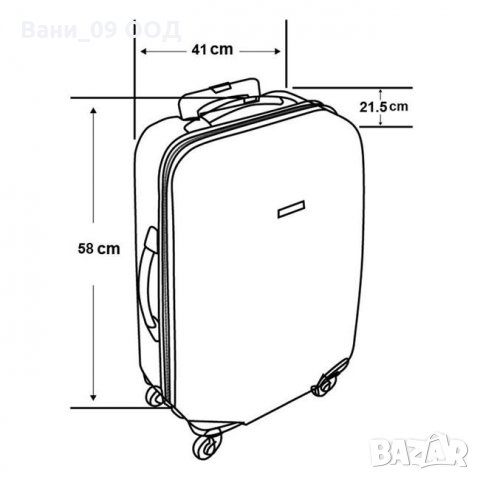 Голям куфар на цветя, снимка 5 - Куфари - 31132000