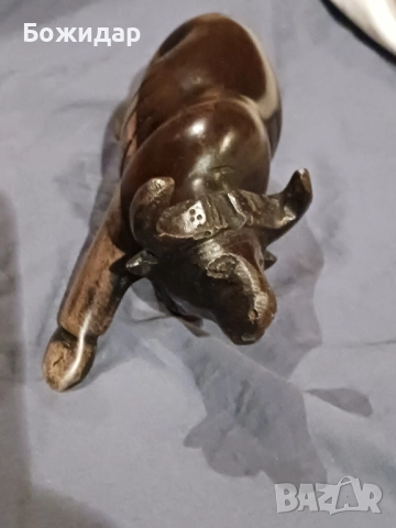 Абаносова дърворезба. Бивол. Африка.90те.г., снимка 3 - Статуетки - 52695761