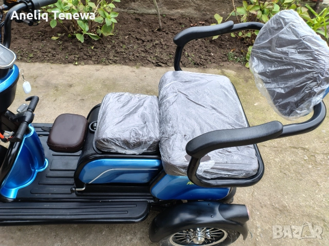 Електрическа триколка , снимка 10 - Инвалидни скутери - 52860161
