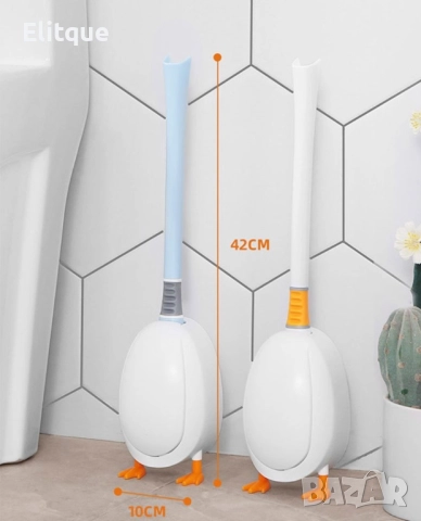 Четка за тоалетна стил пате с поставка със забавен дизайн , снимка 9 - Други стоки за дома - 52906052