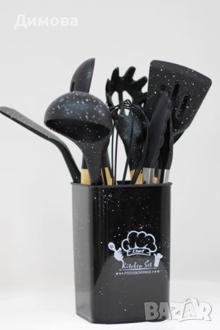 К-т прибори силикон Промо цена, снимка 5 - Прибори за хранене, готвене и сервиране - 42648813