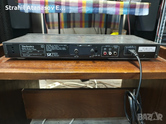 Technics ST-500 Стерео Тунер, снимка 9 - Радиокасетофони, транзистори - 51697956