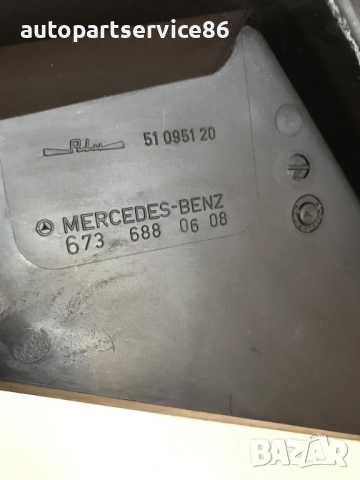 Вътрешна облицовка дясна страна за Mercedes 814 1114 (1991) 6736880608, снимка 2 - Части - 54108540