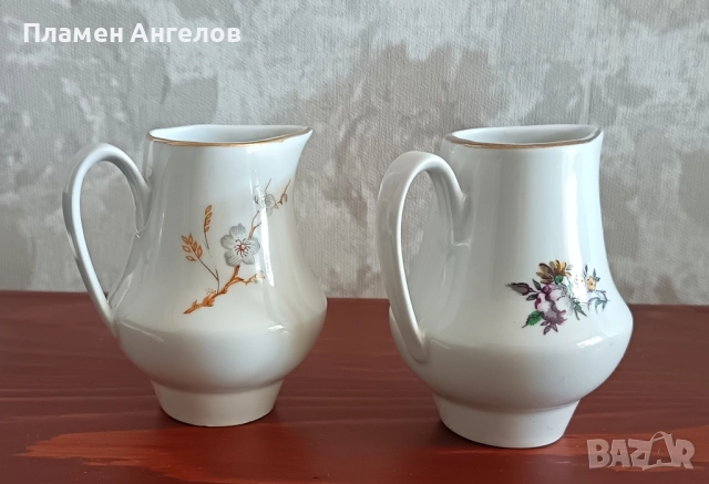 Стар български порцелан -кани, канички, латиери, снимка 2 - Други ценни предмети - 50597758