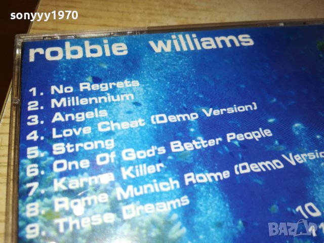 ROBBIE WILLIAMS CD 1010231656, снимка 8 - CD дискове - 42511546