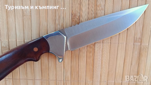 Ловен нож /ръчна изработка и стомана 440C /, снимка 4 - Ножове - 43596516