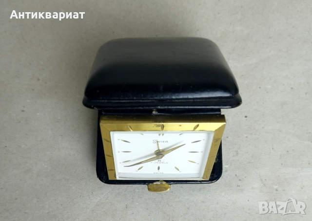 Швейцарски туристически будилник SWIZA 8 (7 JEWELS), снимка 3 - Други - 52575000