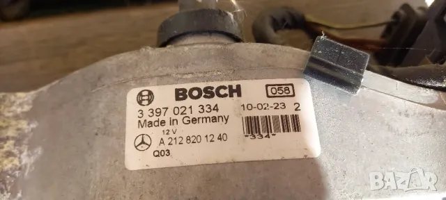 Ел. мотор чистачки Mercedes E-Class W212, снимка 2 - Части - 48932397