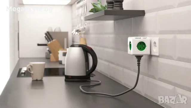Разклонител CubeNest PowerCube Original – Свеж дизайн и функционалност, снимка 2 - Кабели и адаптери - 55750719