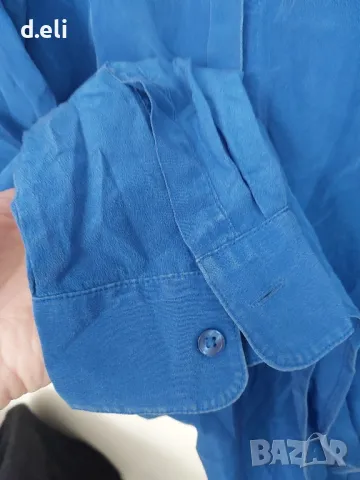 UNIQLO Size M 100% Коприна, снимка 2 - Ризи - 49696931