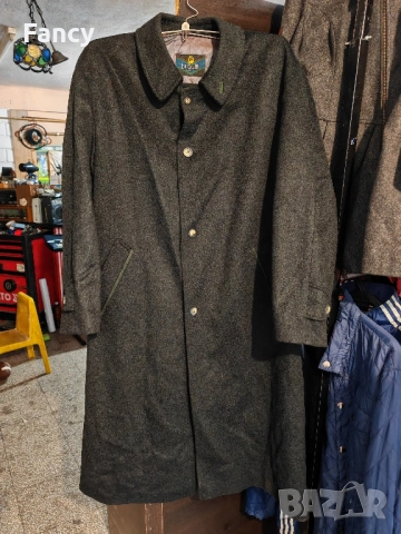 Мъжко вълнено манто Bugatti XXL/56