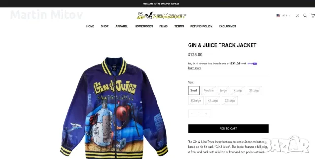 Snoop Dogg Gin & Juice, снимка 4 - Суичъри - 55872465