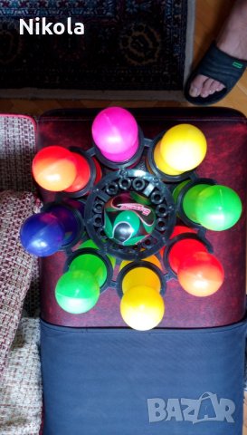 Детка игра Боулинг от 8 цветни кегли и топка, снимка 3 - Други - 29303046