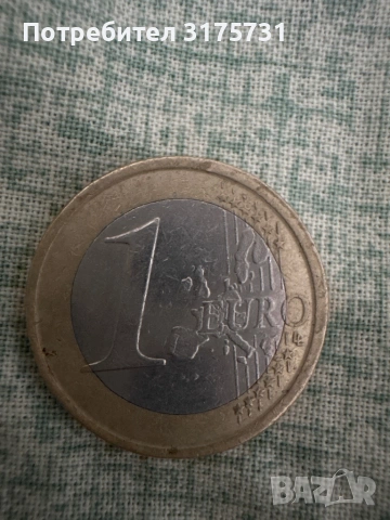 1 evro 2003 İspanya ryadka moneta za kolektsioneri