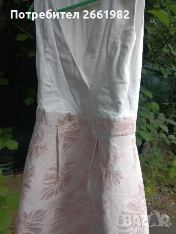 Красива официална рокля - миди, снимка 2 - Рокли - 50854051