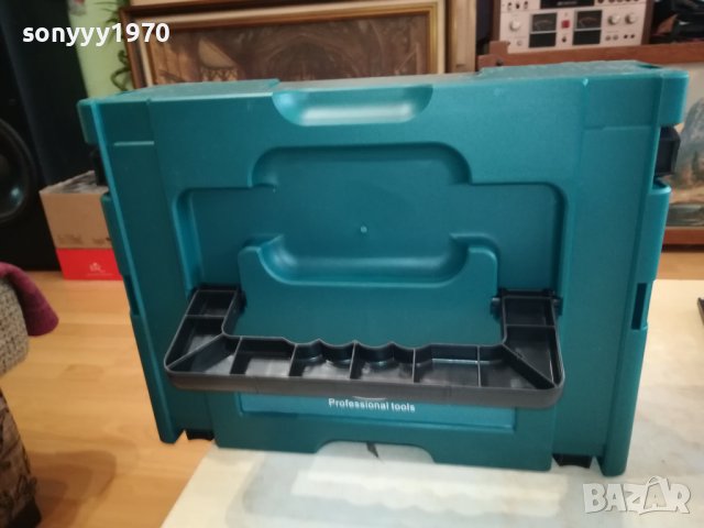 флекс с 2 батерии и зарядно-СИН ЦВЯТ 2610231906, снимка 8 - Куфари с инструменти - 42733960