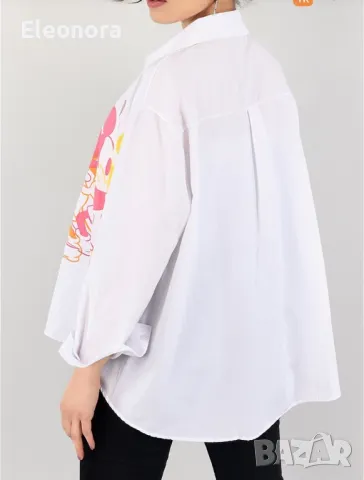 Дамска риза Bershka , снимка 3 - Ризи - 50234240