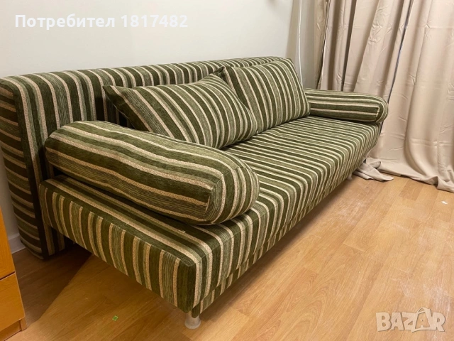 СПЕШНО! Продавам разтегателен диван – отлично състояние, снимка 3 - Дивани и мека мебел - 53946363