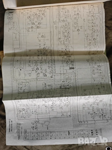 стари схеми на телевизори от соца , снимка 5 - Колекции - 53922638