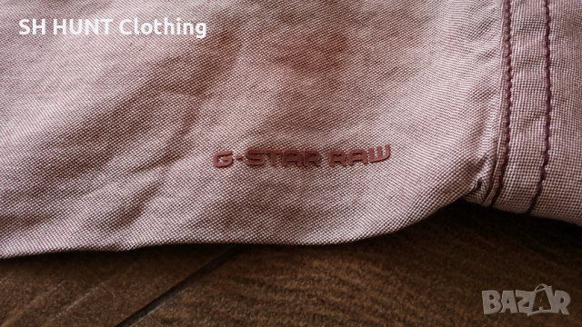 G-Star TAILOR SHIRT размер M  оригинална мъжка риза 6-32, снимка 7 - Ризи - 52696026