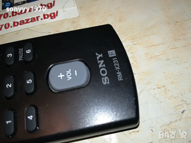 SOLD OUT-SONY RM-X231 REMOTE 2304222041, снимка 11 - Други - 36547242