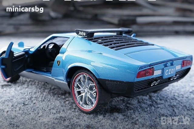 Метални колички: Lamborghini Miura Jota SVR (Ламборгини Миура), снимка 9 - Колекции - 35528095