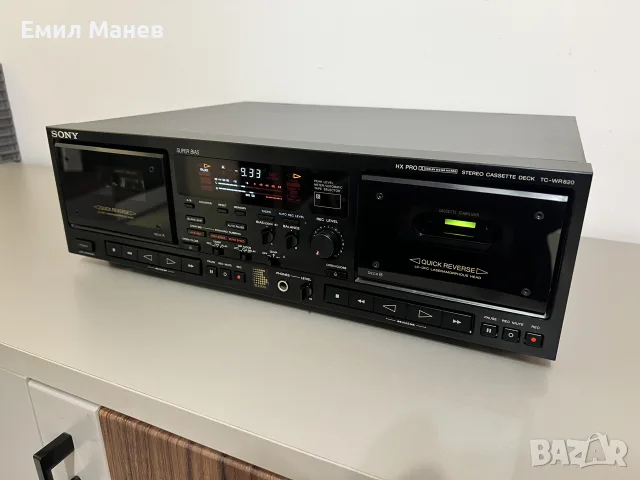 Sony TC WR820 двукасетен дек, снимка 5 - Декове - 56524235