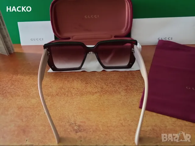 Слънчеви Очила Gucci 100 % Оригинални Внос от Англия, снимка 4 - Слънчеви и диоптрични очила - 55741606
