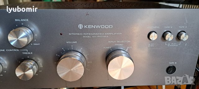 Kenwood ka-1500 mk-2, снимка 4 - Ресийвъри, усилватели, смесителни пултове - 42326812