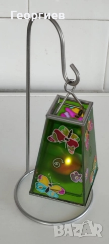 Пепелници,свещници порцелан,цветно стъкло,инокс., снимка 5 - Лули - 51892097