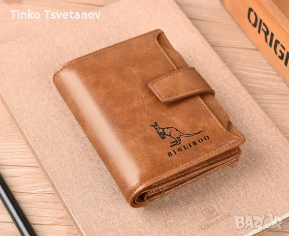 Портфейл Binliroo, снимка 2 - Портфейли, портмонета - 55767516