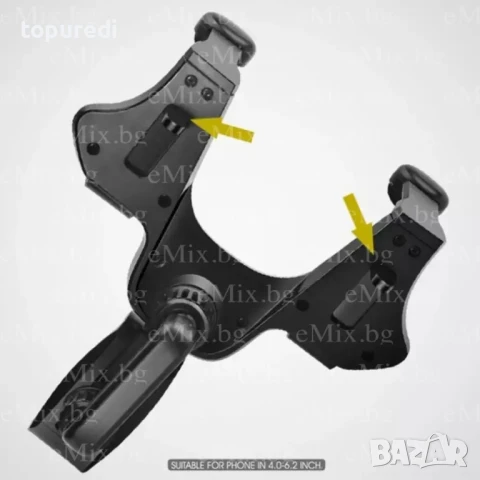 СТОЙКА ЗА ТЕЛЕФОН ЗА ОГЛЕДАЛОТО НА АВТОМОБИЛ 203, снимка 4 - Други - 50725161