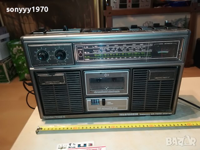 TELEFUNKEN STEREO 2101231855, снимка 12 - Радиокасетофони, транзистори - 39386642