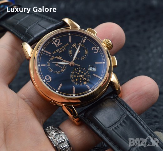 Мъжки часовник Patek Philippe с автоматичен механизъм, снимка 6 - Мъжки - 36663942