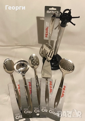 Комплект прибори за готвене и сервиране на стойка., снимка 5 - Прибори за хранене, готвене и сервиране - 52192976