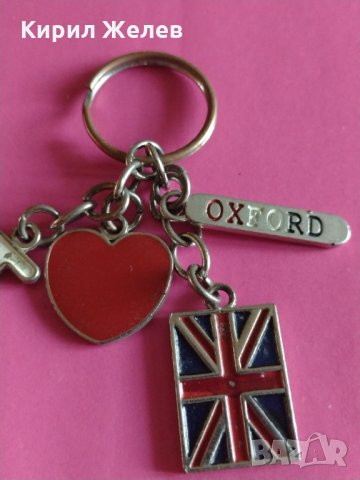 Красив ключодържател с четири украшения аз обичам Англия Оксфорд-9436, снимка 2 - Други - 30880037