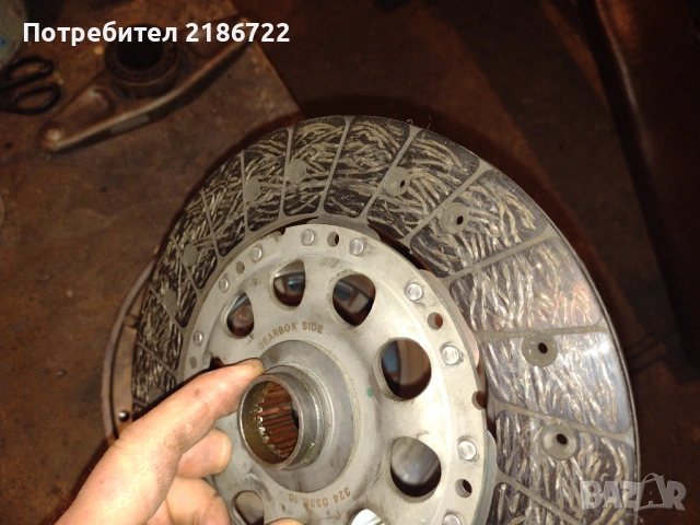 Съединител  за БМВ е 87 комплект с маховик вилка и болтове , снимка 6 - Части - 54054330