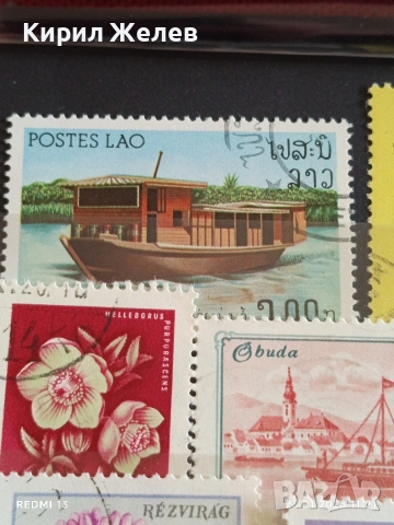 Стари пощенски марки от цял свят смесени КОРАБИ, ЦВЕТЯ за КОЛЕКЦИЯ 51943, снимка 4 - Филателия - 53197971