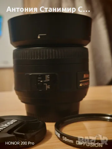 Nikon 35mm обектив, снимка 5 - Обективи и филтри - 56232930