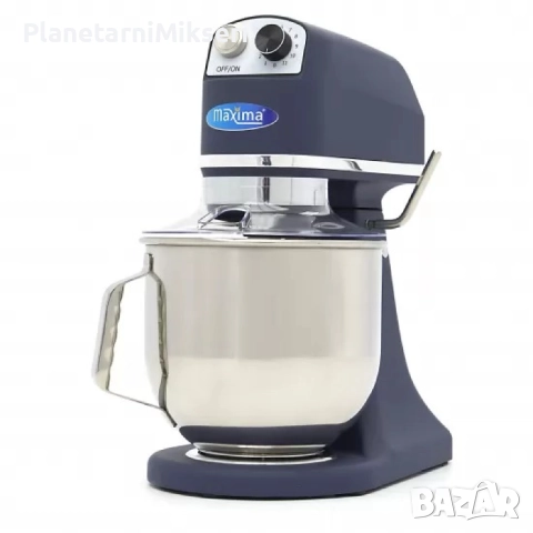 Планетарен миксер 6,5 L – стоманено син мат, снимка 8 - Обзавеждане на кухня - 52623587