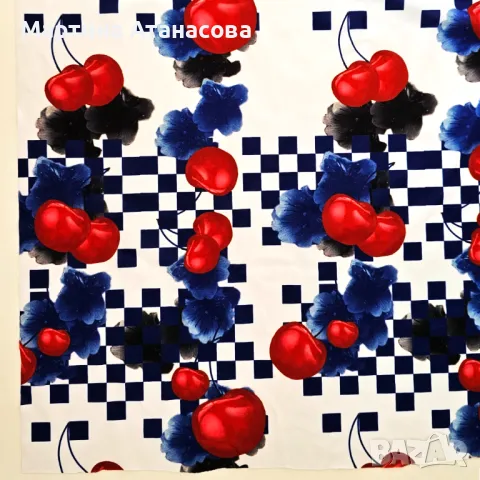 Еластичен плат в двете посоки, Италианска Ликра, снимка 1