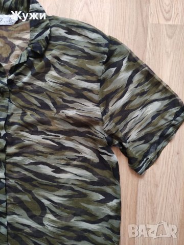 Дамска блуза/риза Л размер , снимка 4 - Ризи - 37098710