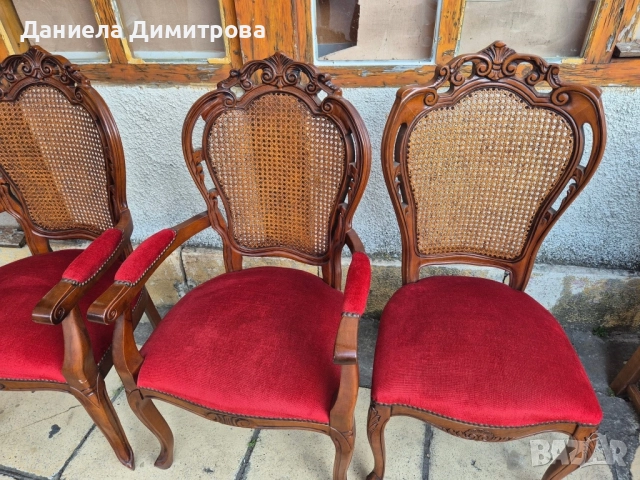 К-т от 12 броя изискани столове, снимка 10 - Столове - 51877345