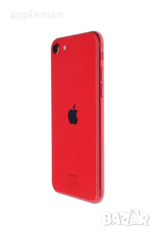 iPhone SE 2020 Red, 64 GB, Като нов 100% батерия