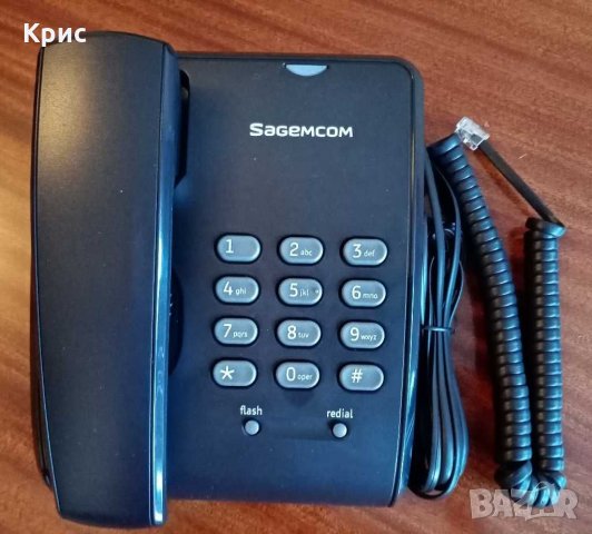 Нов стационарен телефон , снимка 3 - Стационарни телефони и факсове - 29363466