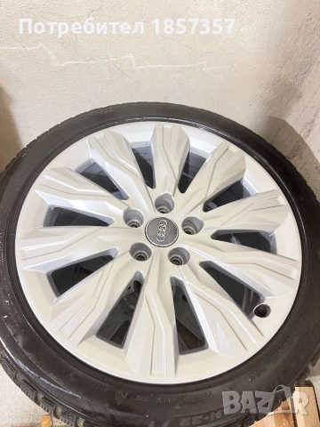 Оригинален зимен комплект за Ауди А4 В9 al Audi A4 S4 B9 Gravis Winterräder 18, снимка 2 - Гуми и джанти - 52743666